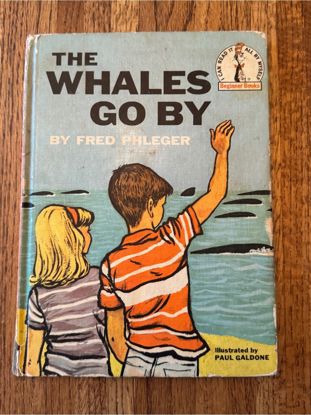 Vintage 1959 "The Whales Go By" Hardcover Book – Beginner Books / Dr. Seuss